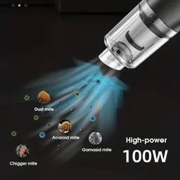 Cordless Handheld Car Vacuum Cleaner with Blower & Nozzle carvcm74 Car Vacuum Cleaner with 2 in 1 Mopping and Vacuum (Google Assistant)-image-26