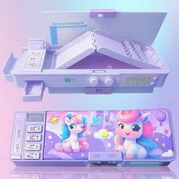 unicon-p48 unicon Art Plastic Pencil Box-image-34