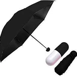 qarb Protection umbrella capsule umbrella For Rain Windproof & Sun Protection Umbrella image 1