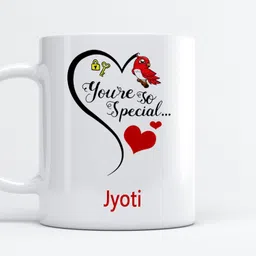 mm9e You Are So Special Jyoti Printed Coffee , I Love You Jyoti , Jyoti Name , Gift For Friends , Lovers , Valentine's day , Anniversary Gift , Happy Birthday Gift , Rakhi , Rakshabandhan , Happy Raakhi , Sister , Wife , Daughter , Women Day Gift Ceramic Coffee Mug-picture-14