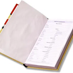 nizam handiicraft Notebook for kids , students and office going men A5 Diary Ruled 312 Pages image 2