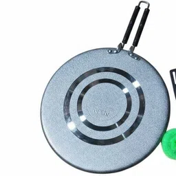 patalseva Non-Stick Dosa Tawa Tawa 30 cm diameter with Lid image 3