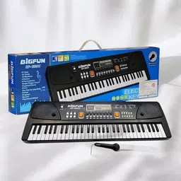 kid kraze 61-Keys Musical Keyboard Piano with Mic for Kids Analog Portable Keyboard_A682-picture-14