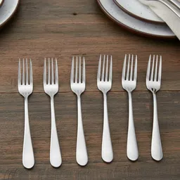 haniza 6 dinner fork set Stainless Steel Dinner Fork Set-picture-16