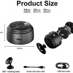 SNARIOVSN Full HD Security IP Camera with Motion Dection, Night Vision Security Camera image 2