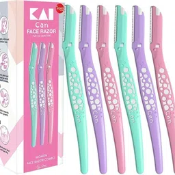 kai Can Bubble Face & Eye brow razor (Pack 6), Women-picture-18