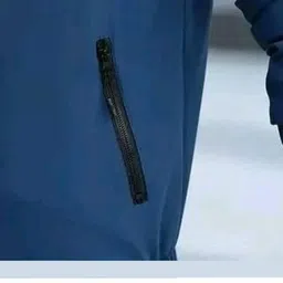 kloveri Solid Men Wind Cheater image 4