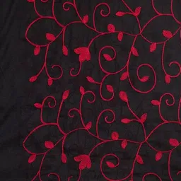 kemza Women's Embroidered Phulkari Chiffon Dupatta image 4