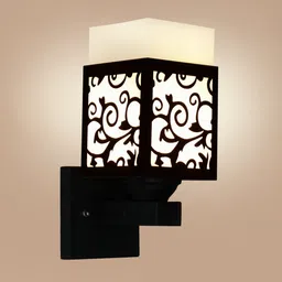 shyamji Uplight Wall Lamp Without Bulb image 3