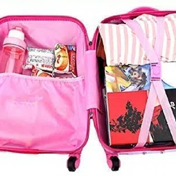 swarn products Small Cabin Suitcase (16 inch) 4 Wheels - New Style Unicorn Printed Pattern Suitcase & Extra Light Weight Kids - Multicolor image 3