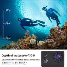 RUBICON GoPro Ultra Camera ZoomRush X3 2K Ultra HD Helmet Sports Action Camera 1.5 Inch Display Sports and Action Camera image 3