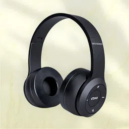 Wireless Headphones with Mic & SD Card Playback, Extra Battery Life_HK Bluetooth & Wired Headset-image-73