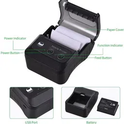 Buvvas BS-58BT 2-inch Pocket Thermal Printer image 5