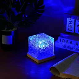 Ocean Wave Projector Lamp, Color Changing Aurora Night Light Projector Mood Lamp Night Lamp-image-97