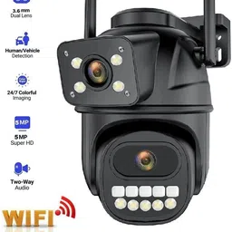 OSQD 8MP WiFi PTZ Security Camera Outdoor Night Vision 5X Zoom Audio Security Camera-image-14