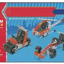 pezyox MEC-O-Tec Neo 111 Metal Construction Sets / Kid's Mechanical Construction Toy Kit ( Multicolor)-picture-18