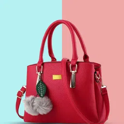ark fashion Women Red Hand-held Bag image 1