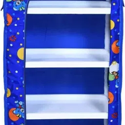 seshekhu Baby 6 Shelve Unbreakable Material PVC Collapsible Wardrobe image 3