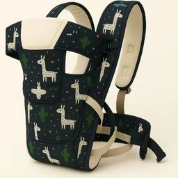 Printed Baby Carrier (0–36 Months) – Breathable, Adjustable, Padded Baby Carrier-image-21