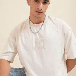 highlander Men Printed Round Neck Cotton Blend White T-Shirt-picture-18