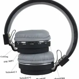 czech Latest SH-12 Bluetooth Over-Ear Headphones Bluetooth Headset JID30 Bluetooth & Wired Headset image 2