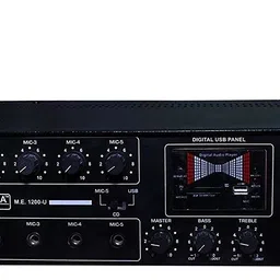 medha d.j. plus MD-1200UREC 120 W AV Power Amplifier-picture-23
