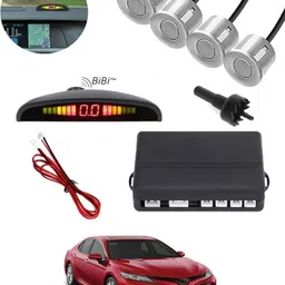 peeps store Universal 4 Silver Reverse Parking Sensor-PS25B318 Universal 4 Silver Reverse Parking Sensor-PS25B318 Parking Sensor-picture-14