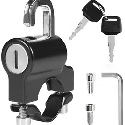 kgbtreads Aluminium, Stainless Steel Key Lock For Helmet-picture-26