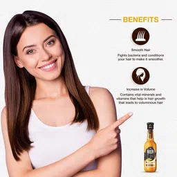 park avenue Anti Dandruff Real Indian Beer Shampoo image 3