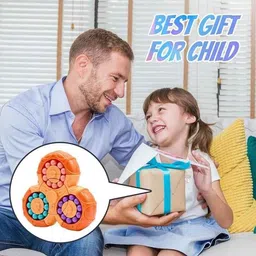 ardaki Magic Bean Rotating Cube 2in1 Decompression Puzzle Toy with Spinning Beads image 5