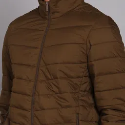 fort collins Men Solid Quilted Jacket image 5