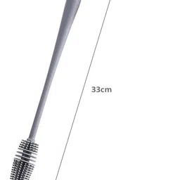 kitchenfest Glassware Cleaning TPR made Flexible Bristles Brush Long Handle Silicone Bottle Cleaner Brush image 2