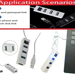 ANJO Wired USB Keyboard-LED Mouse-Mouse Pad-2.0 USB Hub-2 in 1 OTG C & Micro-LED Combo Set image 4