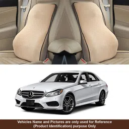 oshotto Beige Fabric Car Pillow Cushion for Mercedes Benz-picture-30