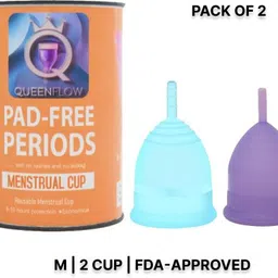 queenflow Medium Reusable Menstrual Cup-picture-17