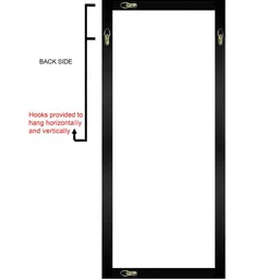 elegant arts and frames Gold Synthetic Wood Dream Wall Mirror image 5