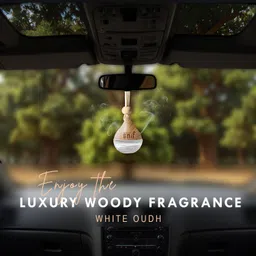 the old natural WHITE OUDH Car Freshener Diffuser image 3