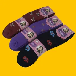 naosucura Women Woven Mid-Calf/Crew image 1