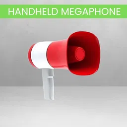 yaroh Bhopu Portable Megaphone, Siren Loudspeaker Function & Long Battery LifeA481 Bhopu Portable Megaphone, Siren Loudspeaker Function & Long Battery LifeQ481 Outdoor PA System image 1