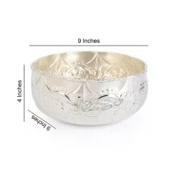 the home co. Chitai Silver Steel Urli image 3