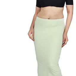 Comfort Lady Women's Full Elastic Cotton Blend Saree Shapewear Cotton Blend Petticoat image 5