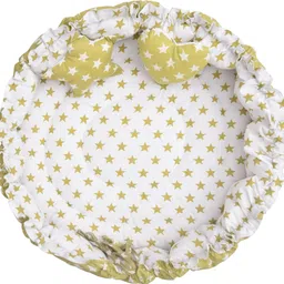 funtus Cotton Infants New Born Baby Care Essential Bedding Set Combo Mosquito Net image 3