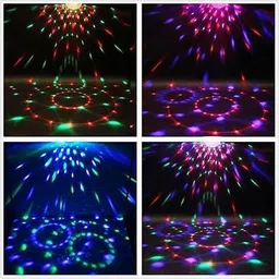 aquabucket Holiday Celebration RGB Disco Ball with Remote Control, Portable LED Single Disco Ball image 2