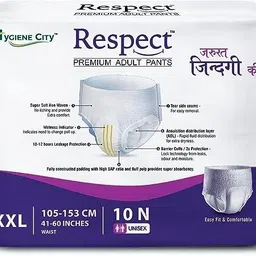 respect Adult Diaper Pants Style with Wetness Indicator (XL – 20 Count, 35-47 Inches) Adult Diapers - XXL image 4