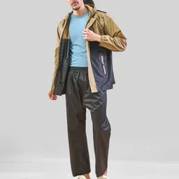 lux venus Colorblock Men Rain Suit-picture-24