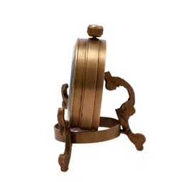 roomattic Antique Brass Table Clock image 4