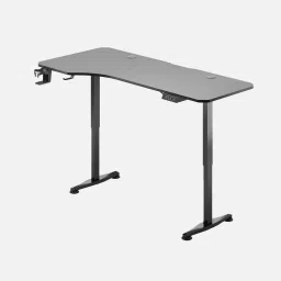 green soul Trigger Writing Table in Black With Adjustable Height image 3