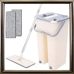 vortex empire Smart clean Flat Mop bucket set Mop Set-picture-13