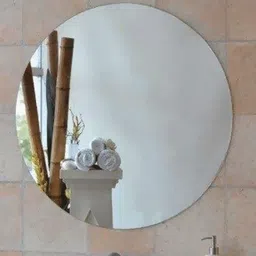 adinath creators Frameless round mirror 18"inch Bathroom Mirror-picture-20