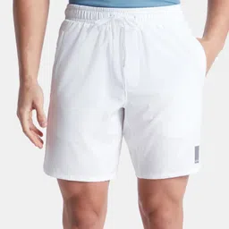 jockey Solid Men White Sports Shorts image 2